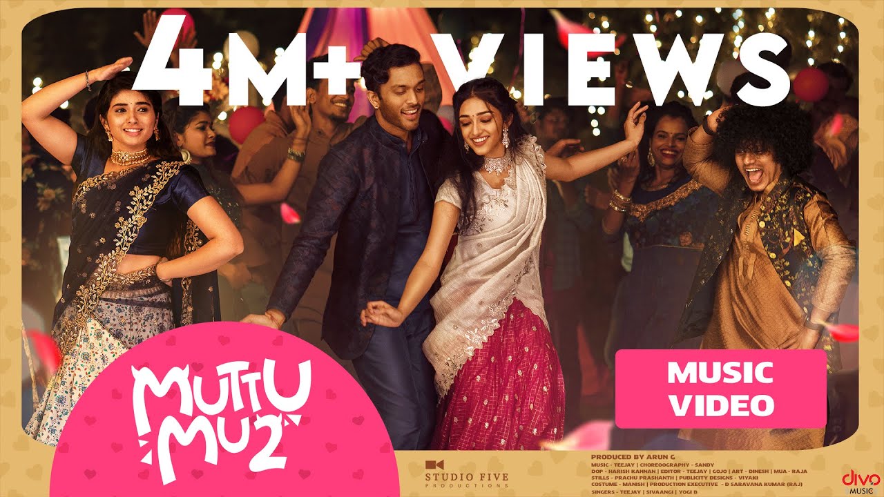 Muttu Mu2 - Official Video Song | TeeJay | Yogi B | Pugazh | Sivaangi | Arun G