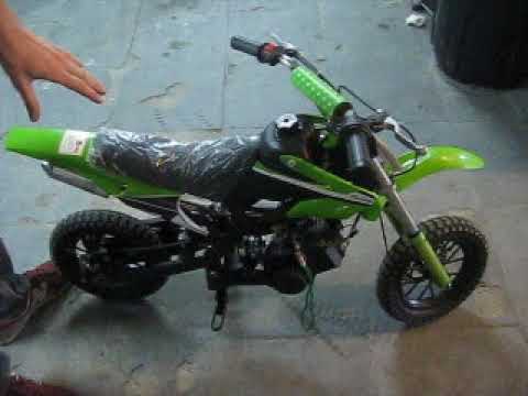 Mini Moto Cross MXF 110 CC - Verde - Motocross e Trilha