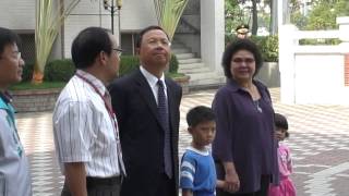 20071029陳水扁video15校長、陳菊、杜部長門口就位