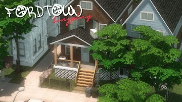 chatty home building in newcrest [longplay] :: fordtown save file 🏘 :: the sims 4