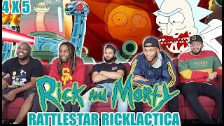 Rick And Morty 4 x 5 Reaction! \\