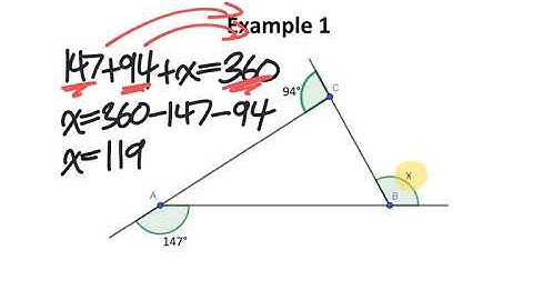 Angle Relationships in Triangles Part 1