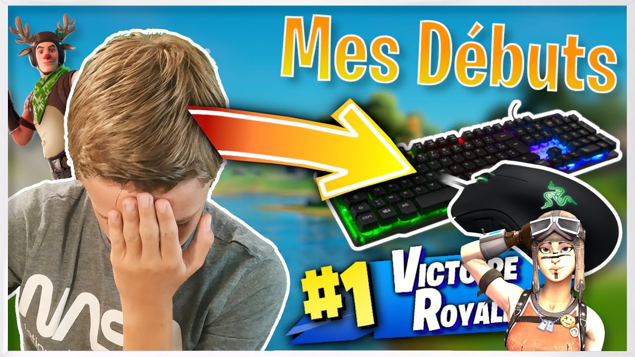 MES DÉBUTS SUR CLAVIER SOURIS - FORTNITE HIGHLIGHTS BY YANOUX #5 [Holiday - Lil Nas X]