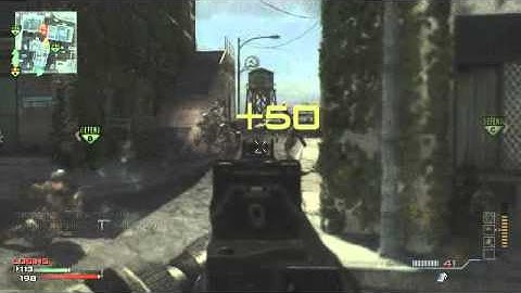 MW3 MP9 Triple Kill
