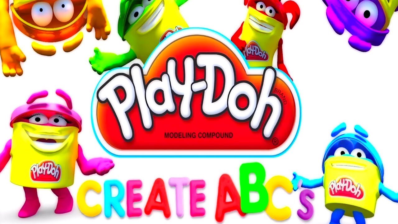 Play DOH Alphabet Gameplay - Create Abc with Playdough