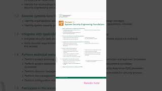 ISSEP – Information Systems Security Engineering Professional ISC2 certification exam outlines