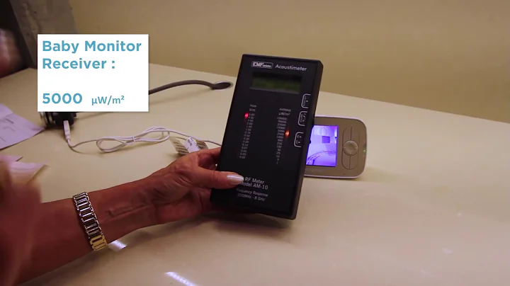 Wireless Baby Monitors: Safe For Baby?  EMF/RF Radiation Detector Test