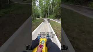 Alpine Slide at Lutsen Mountains in Lutsen, MN #lutsen #minnesota #northshoremn #onlyinmn #exploremn