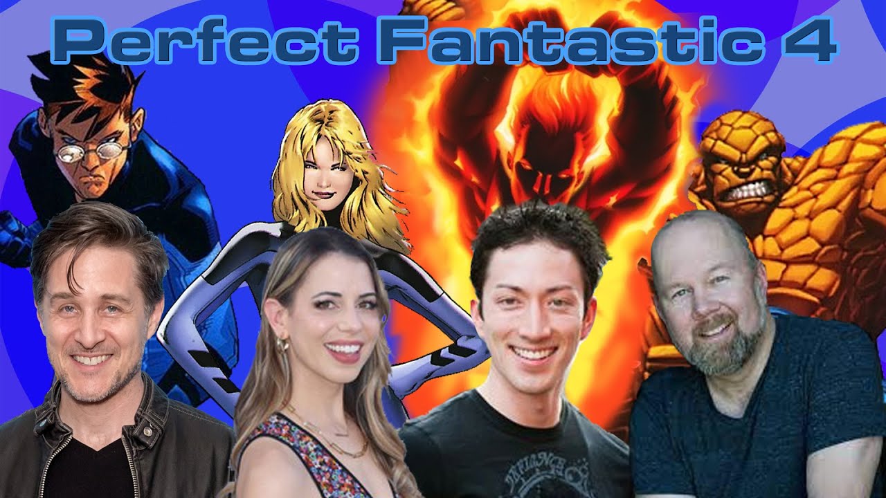 My Fantastic Four Cast Ideas (Anime Marvel Concept)
