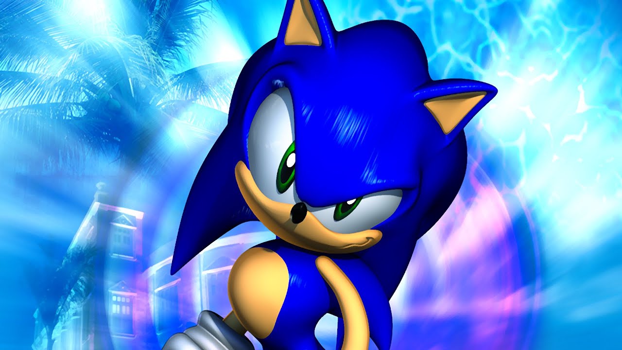 CGI Adventure Sonic in Sonic Games