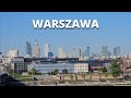 Warszawa / Warsaw Panorama &amp; Varso Tower z Mostu Świętokrzyskiego Skyline from Świętokrzyski Bridge