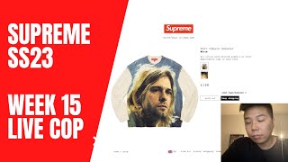 Resale Kurt Cobin Sweater x2 🚀💸 Supreme week 15 ss23 livecop