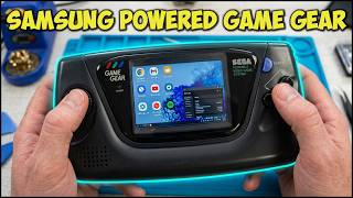 I built a modern Sega Game Gear (Samsung power!)