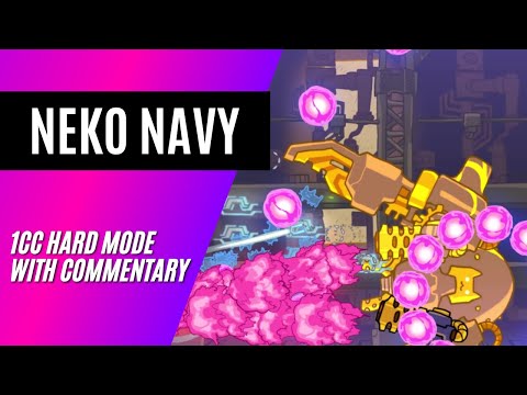 Neko Navy 1cc Hard Mode [with commentary]