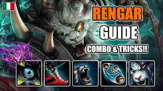 RENGAR COMPLETE GUIDE 🖤 | Combo, Kit & Build 🔥 League of Legends ITA screenshot 4