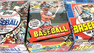 1980, 1981 & 1982 TOPPS BBCE BOX OPENING! LOOKING FOR THE RICKEY HENDERSON ROOKIE CARD!