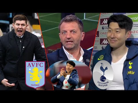 Aston Villa vs Tottenham 0-4 Son Heung-min Hat-trick🔥 Steven Gerrard And Son Reaction Analysis