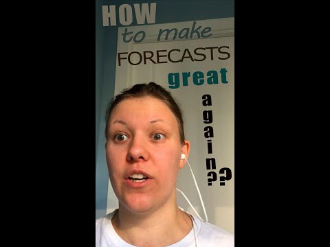 Weather forecast is wrong - Why & What to do (Part 1)
