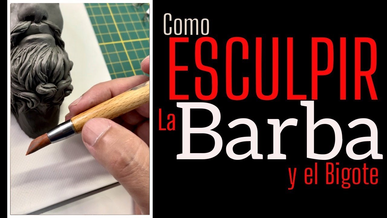 Cómo esculpir la Barba y bigote, tutorial, BARBA TUTORIAL.