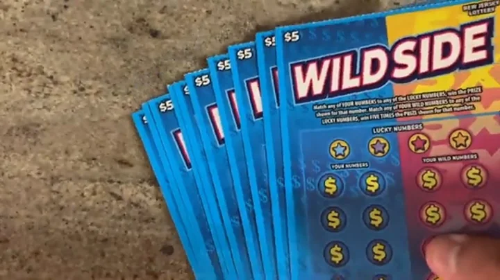 10 in a Row of $5 Wildside Tickets - Walmart Ticket Week Day 4 - NJ Lottery