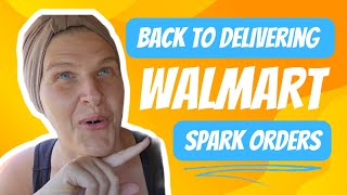 My First Day Delivering Walmart Spark In Months