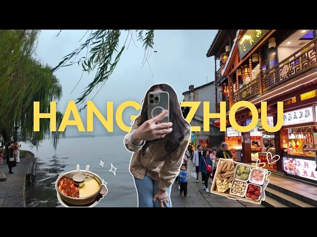 Travel vlog - 2D1N Solo Trip to HANGZHOU vlog | What to do, Where to eat | China Travel