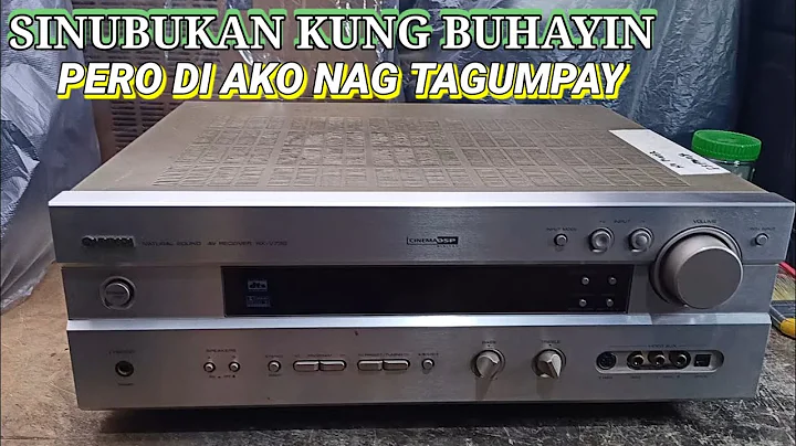 YAMAHA RX-V730 || REVIEW AND REPAIR ATTEMP, NO POWER