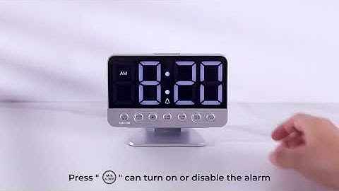 Odokee Digital Alarm Clock Setup Guide - U2