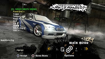[PS2] NFS Most Wanted (Alpha 124) - Debug Menu Opacity