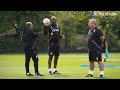 Chris Richards' first training session | CCTV