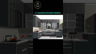 U Shaped Modular Kitchen Design 2026 🔥 Latest Modern Kitchen Ideas | Small Kitchen Space Saving
