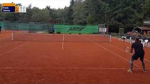 Amateur Tennis TV -Wide Serve Deuce Side and finish  #Shorts