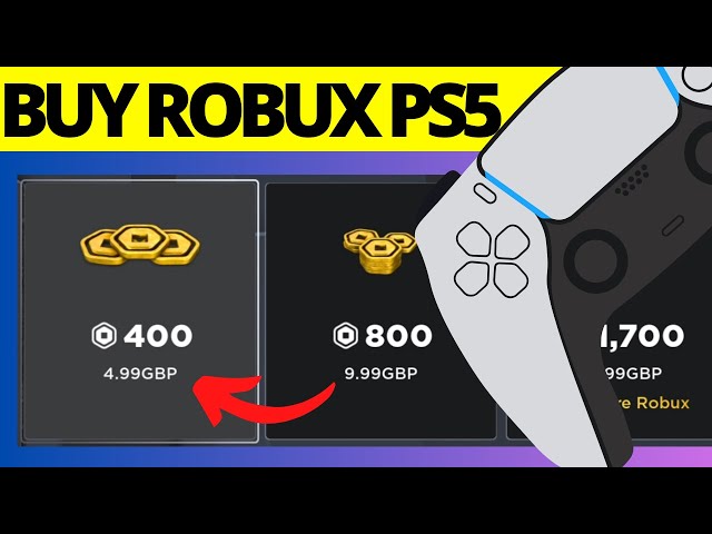 How To Buy Robux On Playstation Roblox PS4/PS5 
