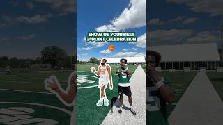 These 3-Point Celebrations Came Too Natural 😅 #nyjets #nfl #nba