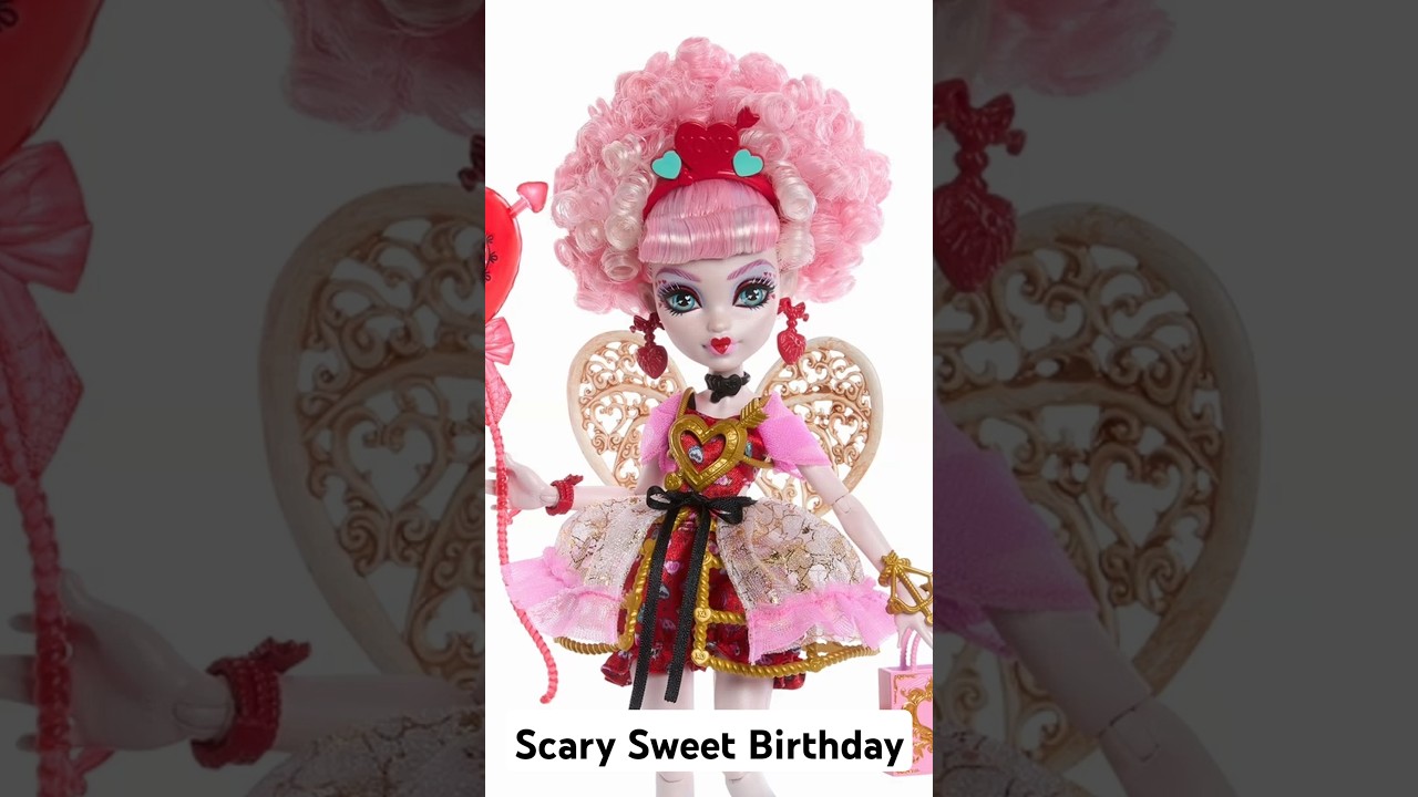 И Это Новая Кьюпид?! Scary Sweet Birthday Monster High G3 - Анонс Кукол