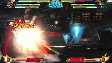 MvC3 Dante teleport Combo