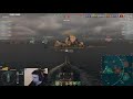 World of Warships - Hard match from start to finish