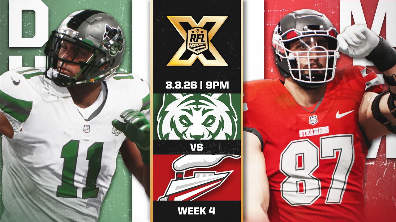 RFL Season X: Celtic Tigers vs Steamers Week 4 | Madden 26 Teambuilder ...