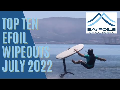 Top 10 @Fliteboard efoil wipeouts July 2022