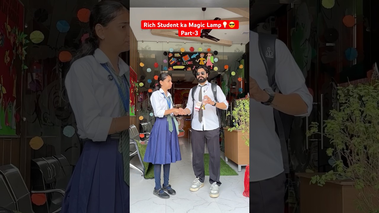 Rich Student ka Magic Lamp💡😎 Part-3 #shorts #comedy #teratrigun #richstudent #magiclamp