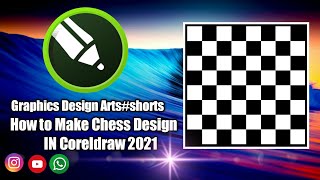 How To Create Chess Board in CorelDraw ||2021|| Hindi#shorts #corel draw #Graphic Design