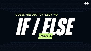 Guess the Output 40 | Tricky C codes for Beginners, Technical Interviews & Gate | GeeksforGeeks