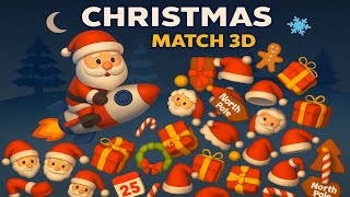 Christmas Game 🎄🧩 | Match 3D Festive Puzzle Gameplay (Android) screenshot 3