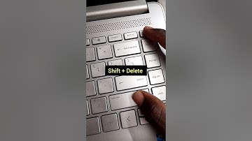 Shortcut To Delete The Files Permanently  #shortcuts #delete #youtubeshorts #laptop #pc #shortsbeta