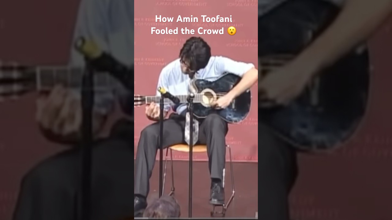 How Amin Toofani Fooled the Crowd |Harvard | Legendary 