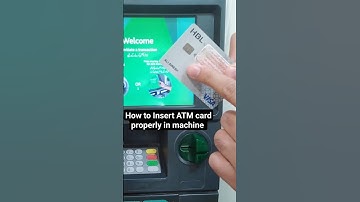 How To Insert ATM Card In ATM Machine #trending #youtube #viral #hbl
