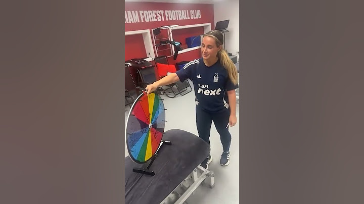 Ola Aina let Forest staff spin a wheel to win money from the fines he racked up 😂👏 (via OlaAina/IG)