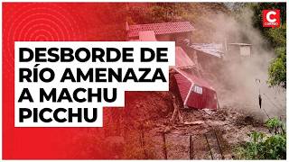 Machu Picchu on alert: Mudslide suspends access to Inca Trail | Correo