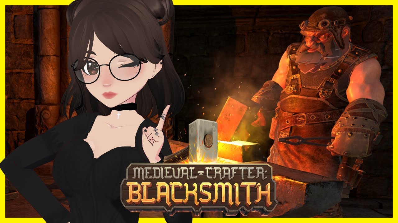 ESTE SIMULADOR DE HERRERIA MEDIEVAL NO TE ABURRIRÁ | Medieval Crafter: Blacksmith