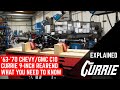 What comes with a 6370 chevy  gmc c10 currie 9inch crate rearend  explained